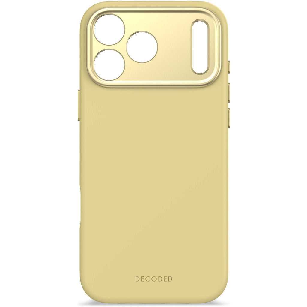 Decoded Silicone Backcover Apple iPhone 17 Pro Max Yuma Yellow