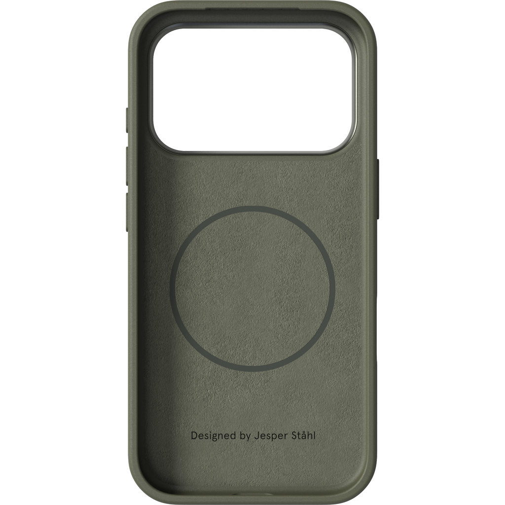 Nudient Bold MagSafe Case Apple iPhone 17 Pro Olive Green