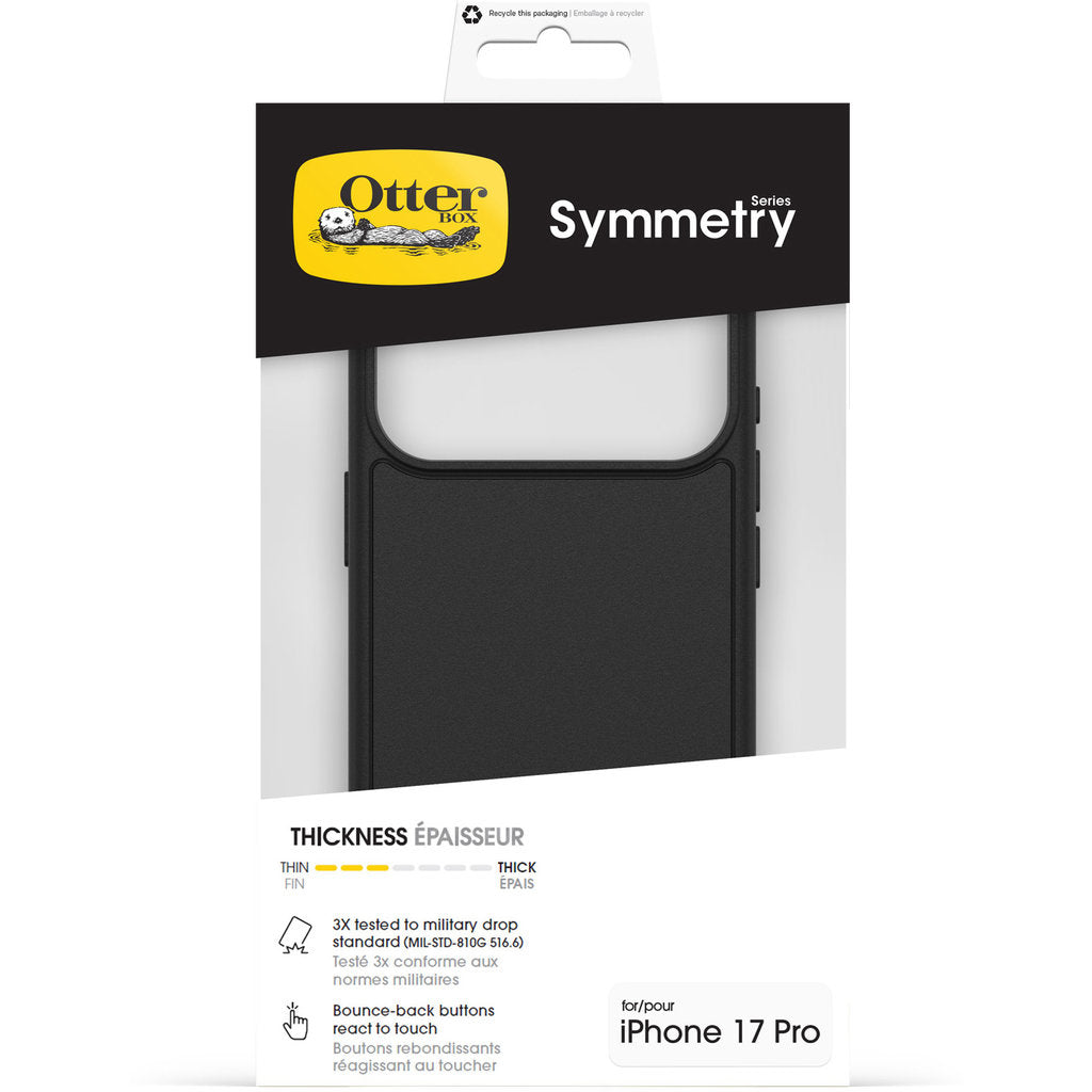 OtterBox Symmetry MagSafe Case Camera Control Apple iPhone 17 Pro Black