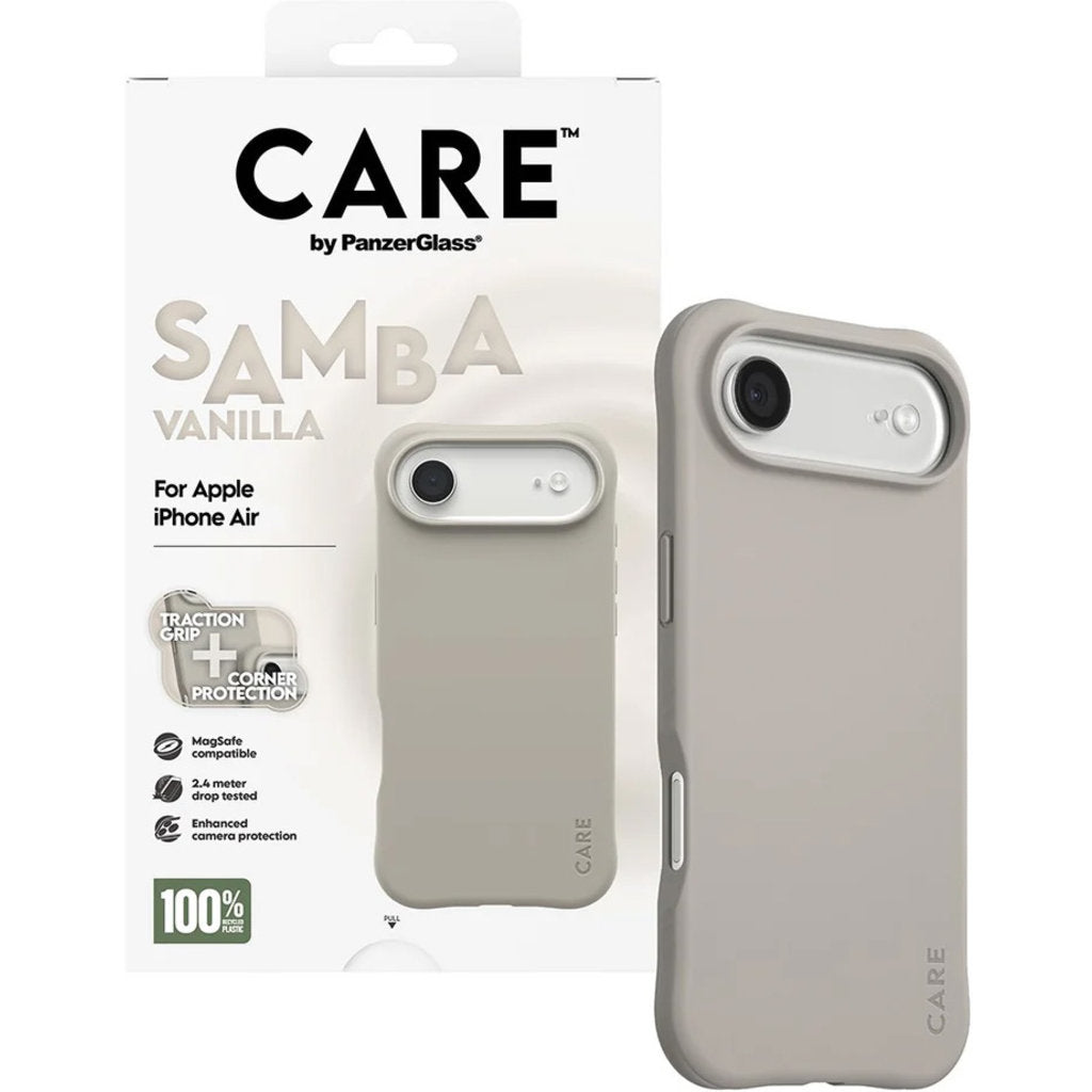 CARE by PanzerGlass Fashionable Case Samba Vanilla MagSafe iPhone Air