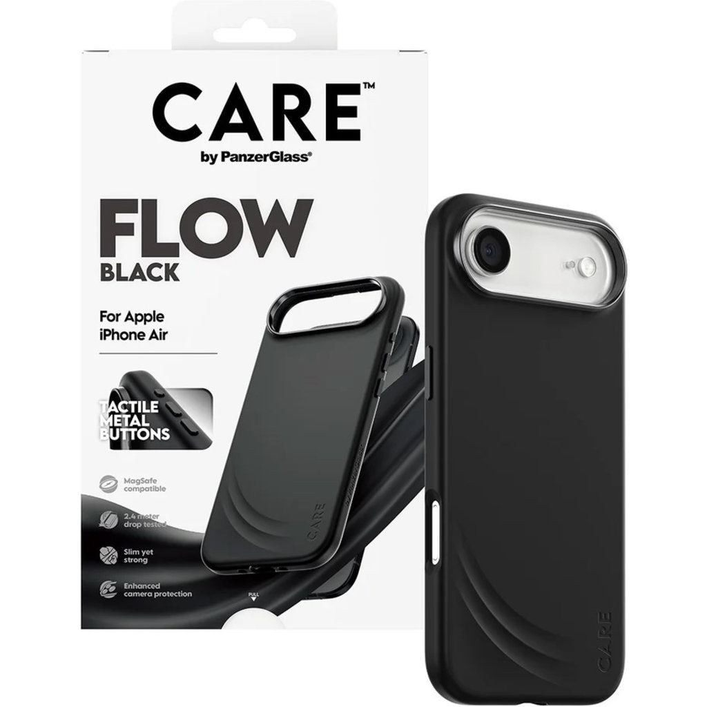 CARE by PanzerGlass Feature FLOW MagSafe Case iPhone Air Black