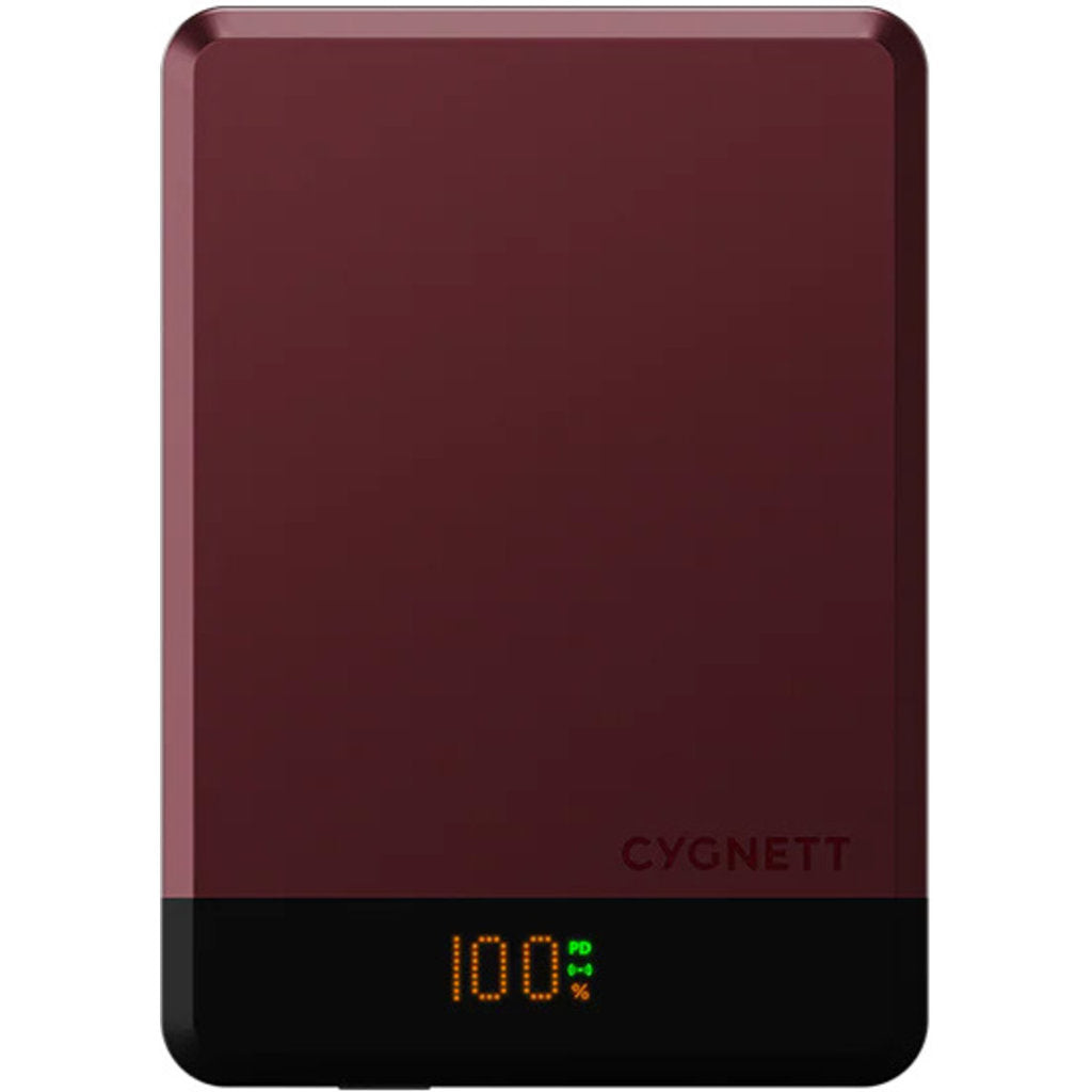 Cygnett MagSlim 5.000mAh Powerbank Cherry