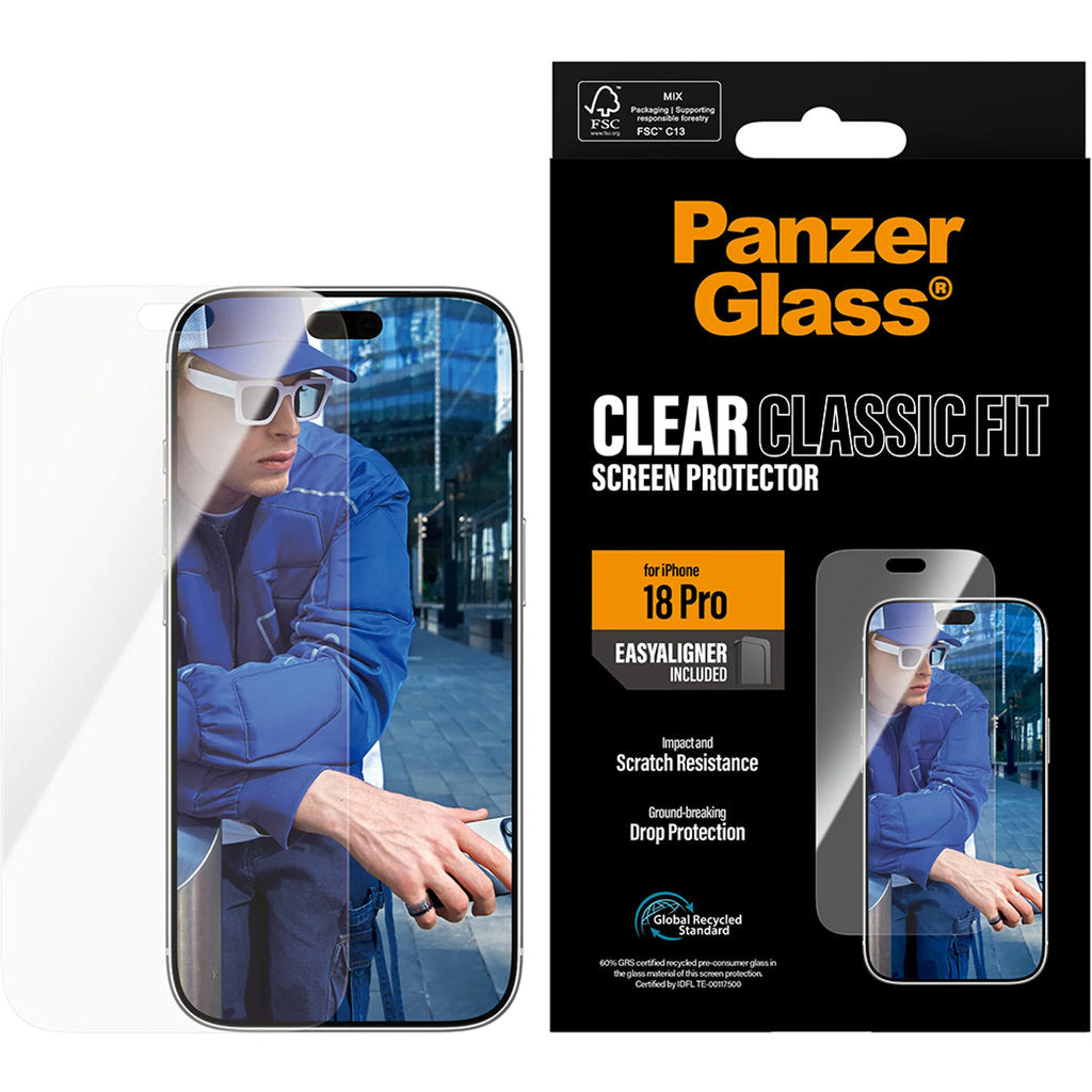 PanzerGlass Apple iPhone 18 Pro Classic fit w. EasyAligner – foto 2