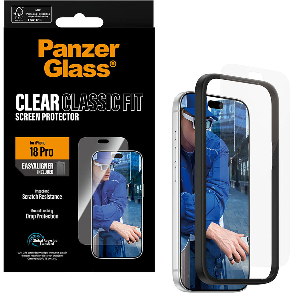 PanzerGlass Apple iPhone 18 Pro Classic fit w. EasyAligner – foto 5