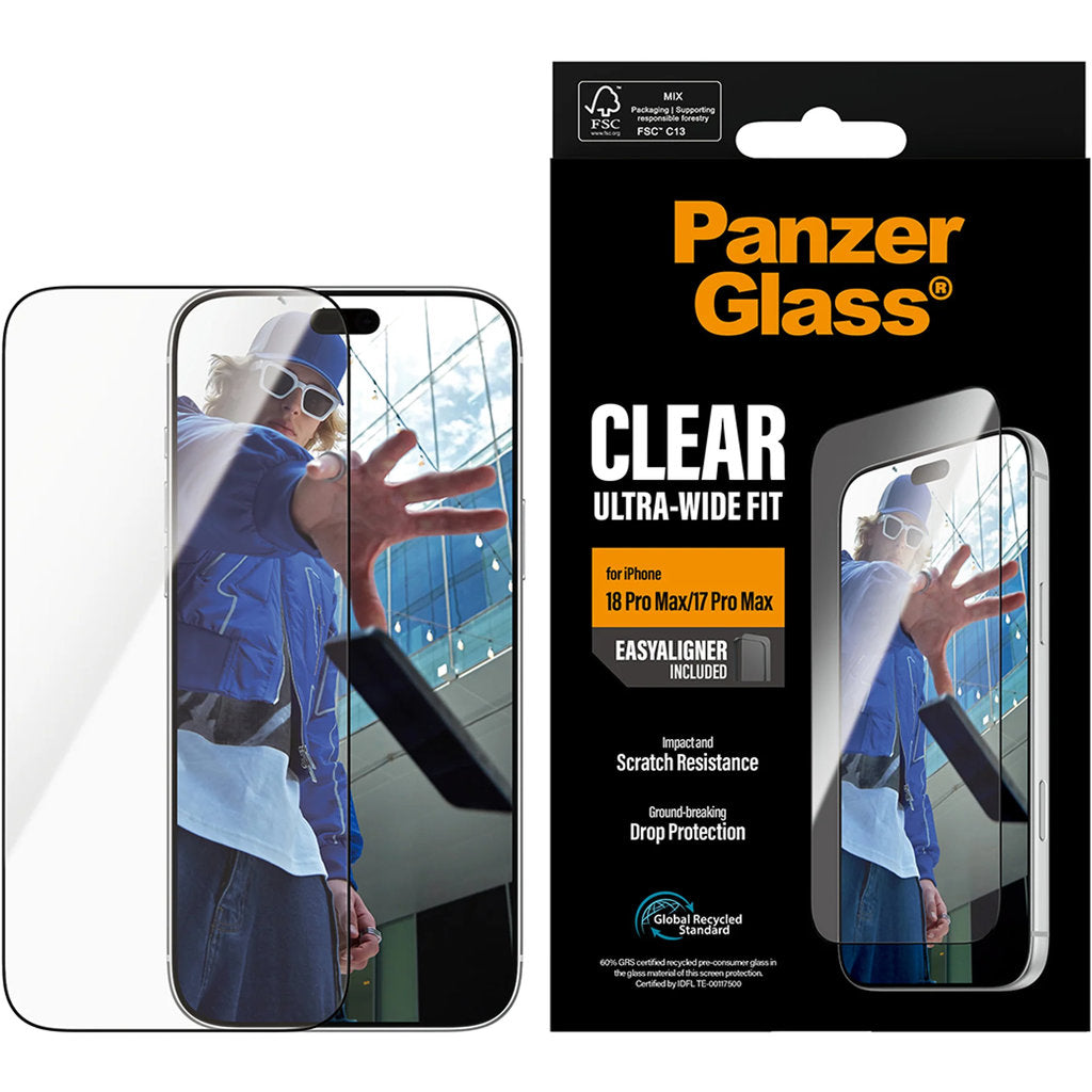 PanzerGlass Apple iPhone 18 Pro Max/17 Pro Max Ultra-Wide Fit with EasyAligner – foto 2