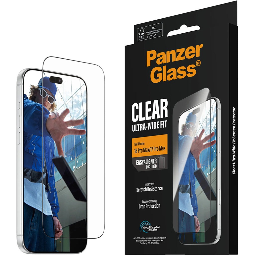 PanzerGlass Apple iPhone 18 Pro Max/17 Pro Max Ultra-Wide Fit with EasyAligner – foto 6