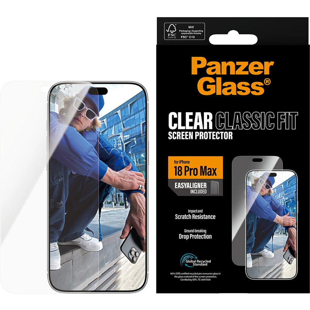 PanzerGlass Apple iPhone 18 Pro Max Classic fit w. EasyAligner – foto 2