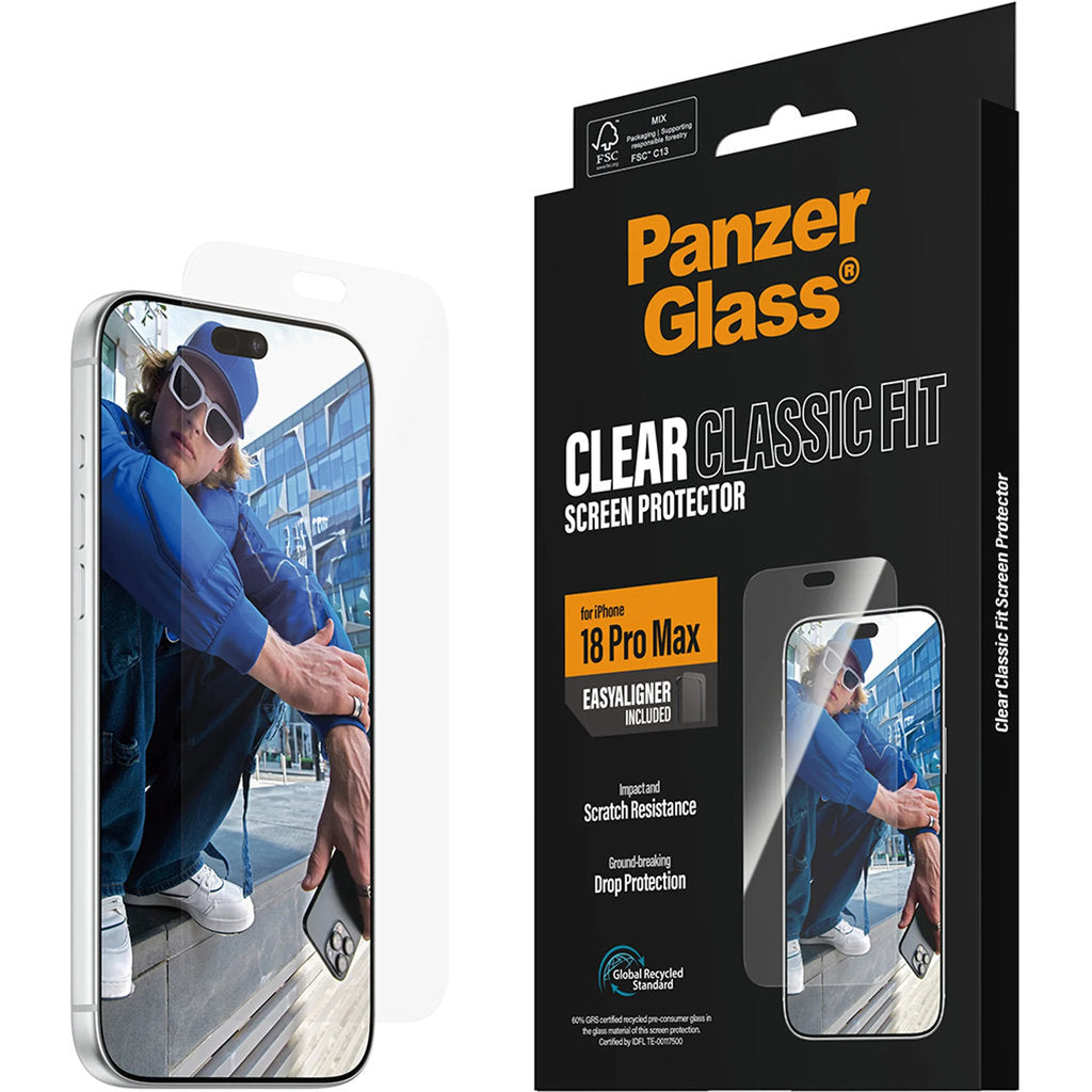 PanzerGlass Apple iPhone 18 Pro Max Classic fit w. EasyAligner – foto 6