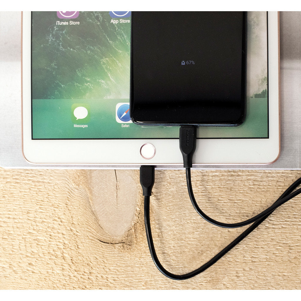 Mobiparts Micro USB to USB Cable 2A 2m Black