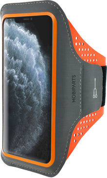 Mobiparts Comfort Fit Sport Armband Apple iPhone 11 Pro Max Neon Orange