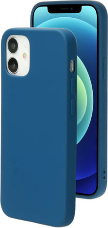 Mobiparts Silicone Cover Apple iPhone 12 Mini Blueberry Blue