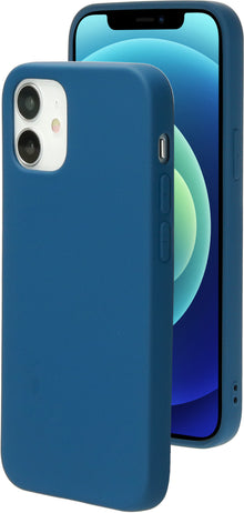 Mobiparts Silicone Cover Apple iPhone 12/12 Pro Blueberry Blue