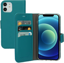 Mobiparts Saffiano Wallet Case Apple iPhone 12/12 Pro Turquoise