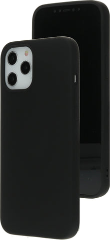 Mobiparts Silicone Cover Apple iPhone 12 Pro Max Black