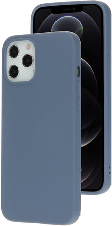 Mobiparts Silicone Cover Apple iPhone 12 Pro Max Royal Grey