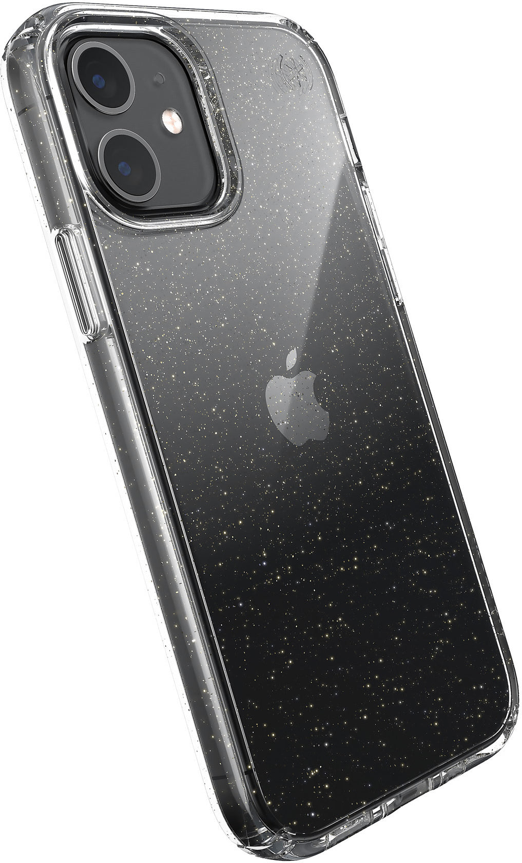Speck Presidio Perfect Clear Glitter Apple iPhone 12/12 Pro Clear/Gold - with Microban