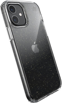 Speck Presidio Perfect Clear Glitter Apple iPhone 12/12 Pro Clear/Gold - with Microban