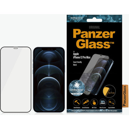 PanzerGlass Apple iPhone 12 Pro Max Black CF Super+ Glass