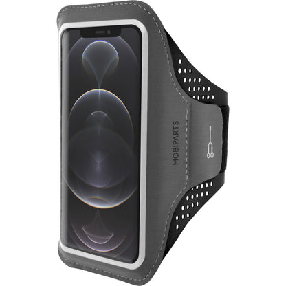Mobiparts Comfort Fit Sport Armband Apple iPhone 12 Pro Max Black