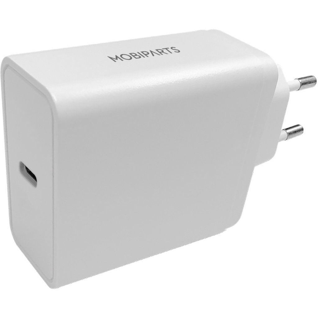 Mobiparts Wall Charger USB-C 20w White (with PD)