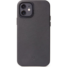 Decoded Leather Back Cover Apple iPhone 12 Mini Black