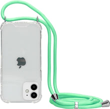 Mobiparts Lanyard Case Apple iPhone 12 Mini Green Cord