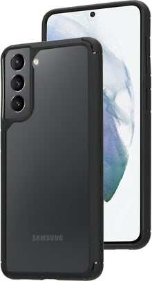 Mobiparts Rugged Clear Case Samsung Galaxy S21 Black