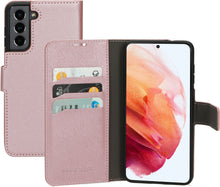 Mobiparts Saffiano Wallet Case Samsung Galaxy S21 Pink