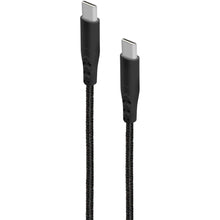 Mobiparts USB-C to USB-C Braided Cable 2A 1m Black