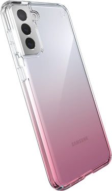 Speck Presidio Perfect Clear Ombre Samsung Galaxy S21 Plus Clear/Vintage Rose - with Microban