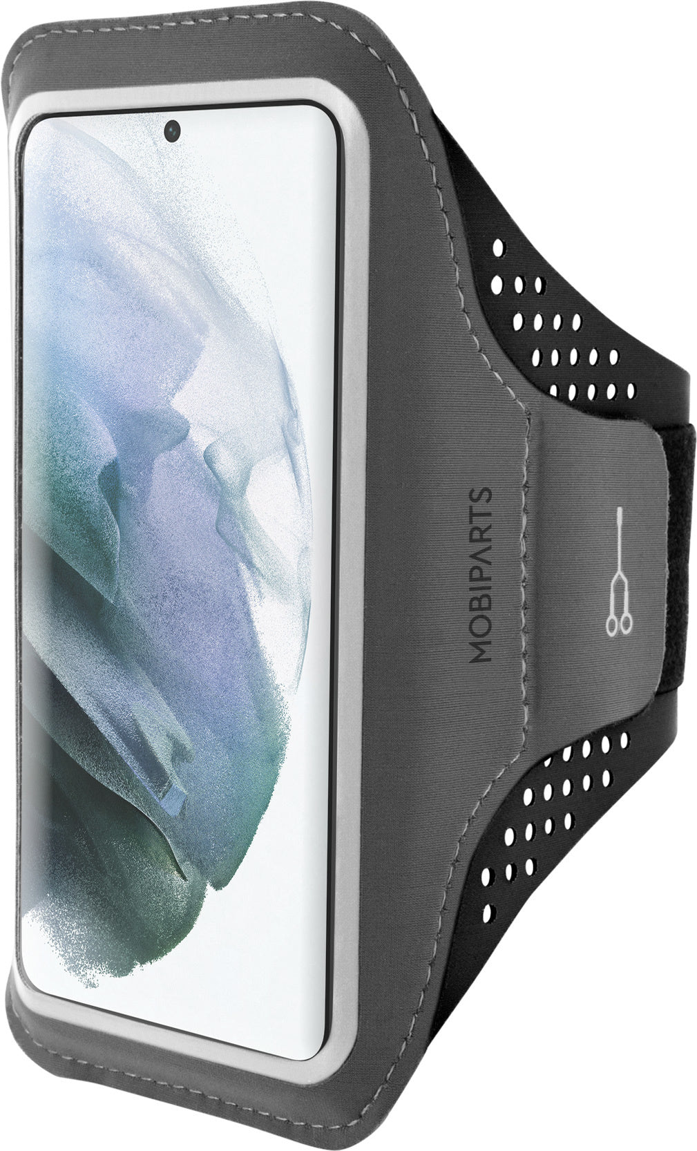 Mobiparts Comfort Fit Sport Armband Samsung Galaxy S21 Black