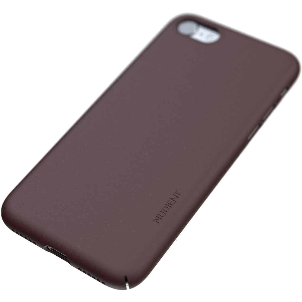 Nudient Thin Precise Case Apple iPhone 7/8/SE (2020/2022) V3 Sangria Red