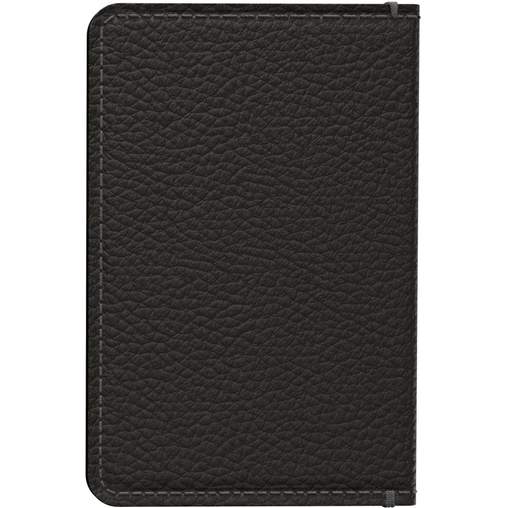 Nudient Card Holder Leather Ink Black