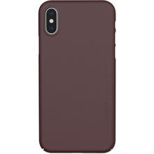 Nudient Thin Precise Case Apple iPhone XS V3 Sangria Red