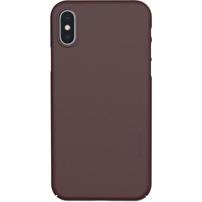 Nudient Thin Precise Case Apple iPhone XS V3 Sangria Red