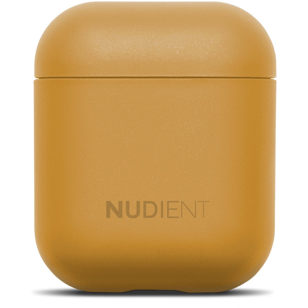 Nudient Apple Airpods 1/2 Case V1 Saffron Yellow