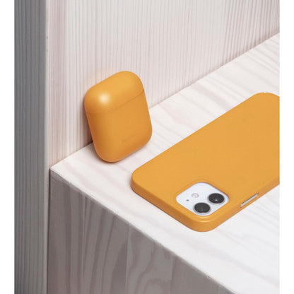 Nudient Apple Airpods 1/2 Case V1 Saffron Yellow