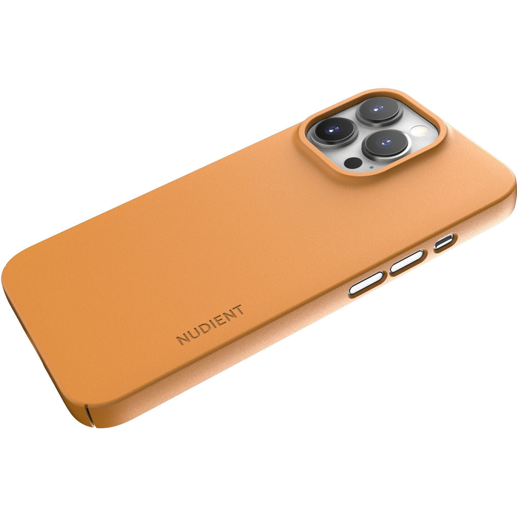 Nudient Thin Precise Case Apple iPhone 13 Pro V3 Saffron Yellow