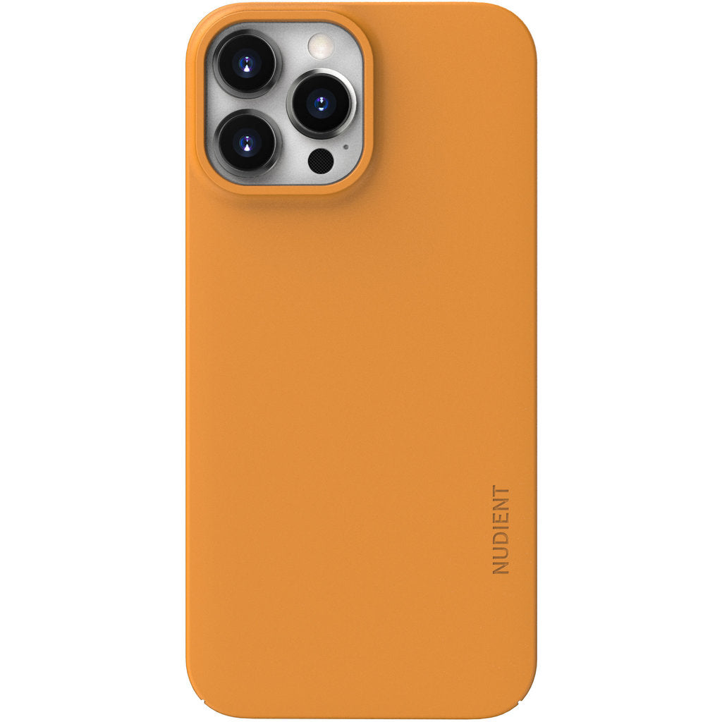 Nudient Thin Precise Case Apple iPhone 13 Pro Max V3 Saffron Yellow