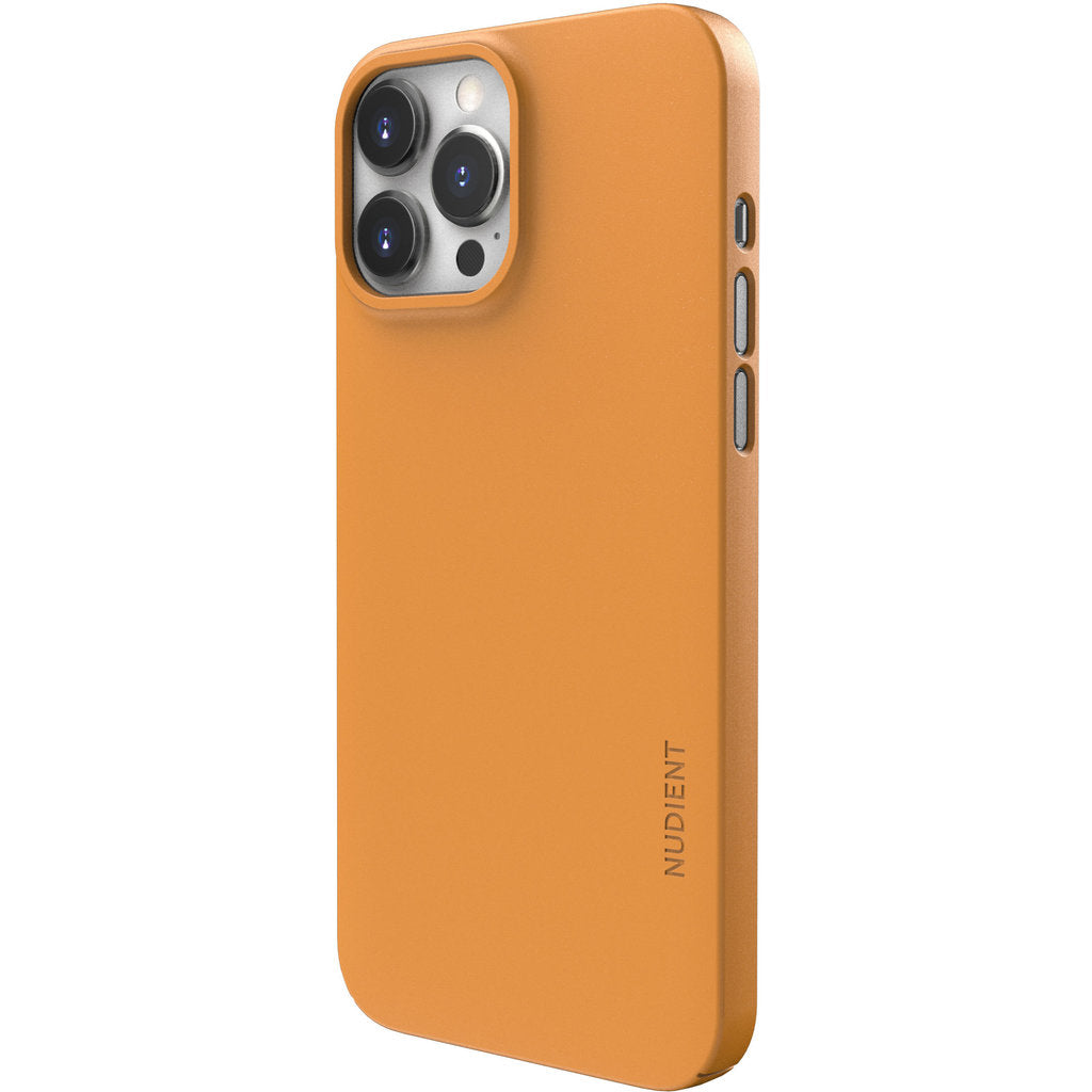Nudient Thin Precise Case Apple iPhone 13 Pro Max V3 Saffron Yellow