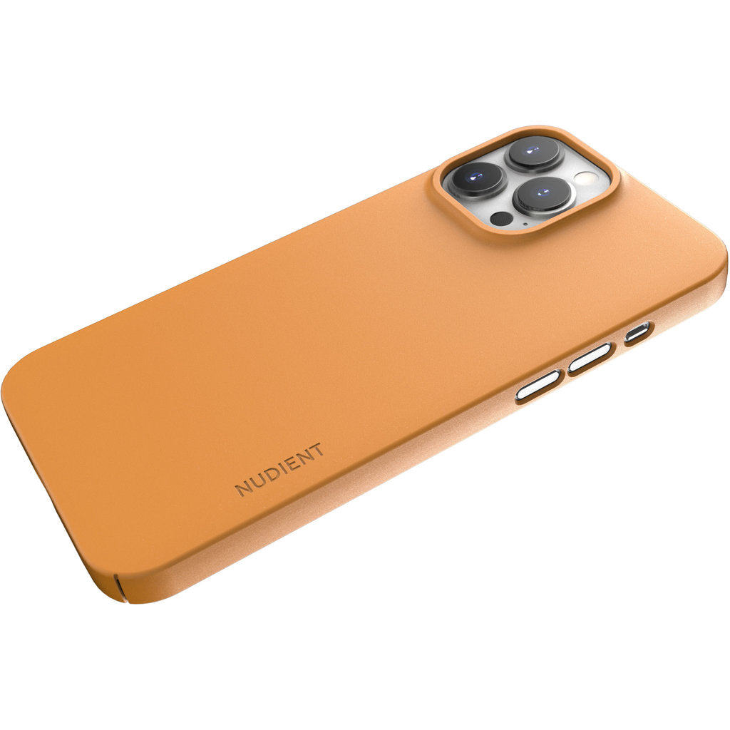 Nudient Thin Precise Case Apple iPhone 13 Pro Max V3 Saffron Yellow
