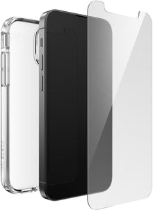 Speck Presidio Gemshell Clear + Shieldview Bundle Apple iPhone 13 Mini - with Microban