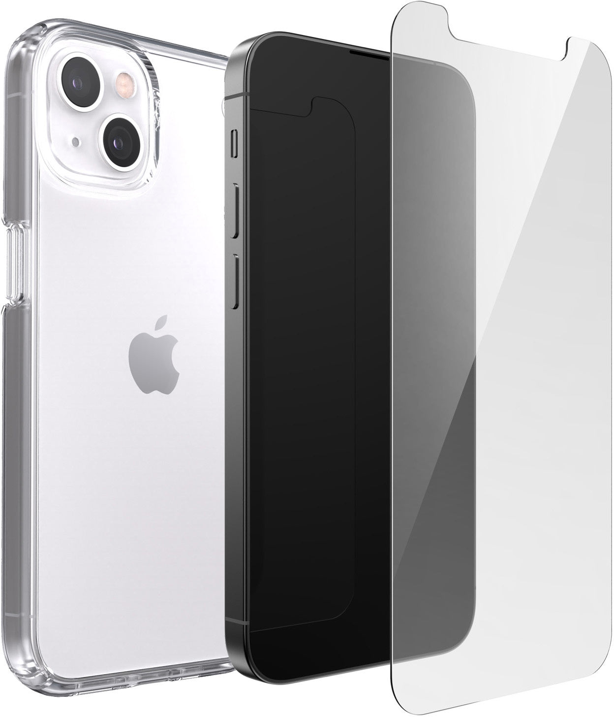 Speck Presidio Perfect Clear + Shieldview Bundle Apple iPhone 13 - with Microban