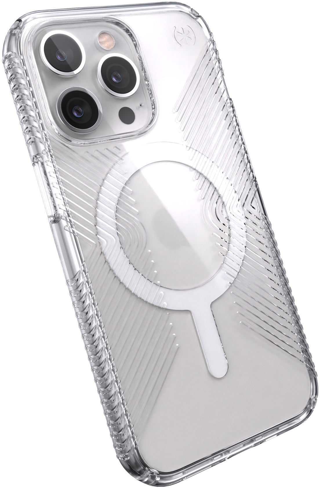 Speck Presidio Perfect Clear Grip + MS Apple iPhone 13 Pro Clear