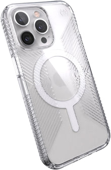 Speck Presidio Perfect Clear Grip + MS Apple iPhone 13 Pro Clear