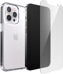 Speck Presidio Perfect Clear + Shieldview Bundle Apple iPhone 13 Pro - with Microban