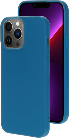 Mobiparts Silicone Cover Apple iPhone 13 Pro Max Blueberry Blue