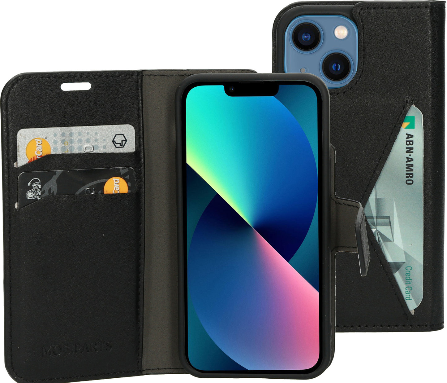 Mobiparts Classic Wallet Case Apple iPhone 13 Mini/12 Mini Black