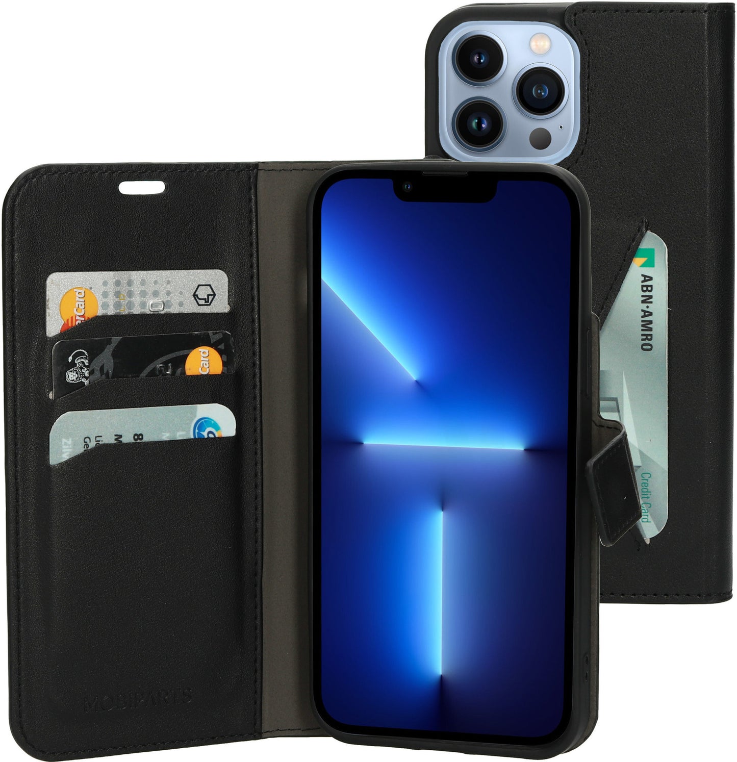 Mobiparts Classic Wallet Case Apple iPhone 13 Pro Max Black