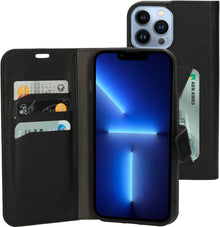 Mobiparts Classic Wallet Case Apple iPhone 13 Pro Max Black